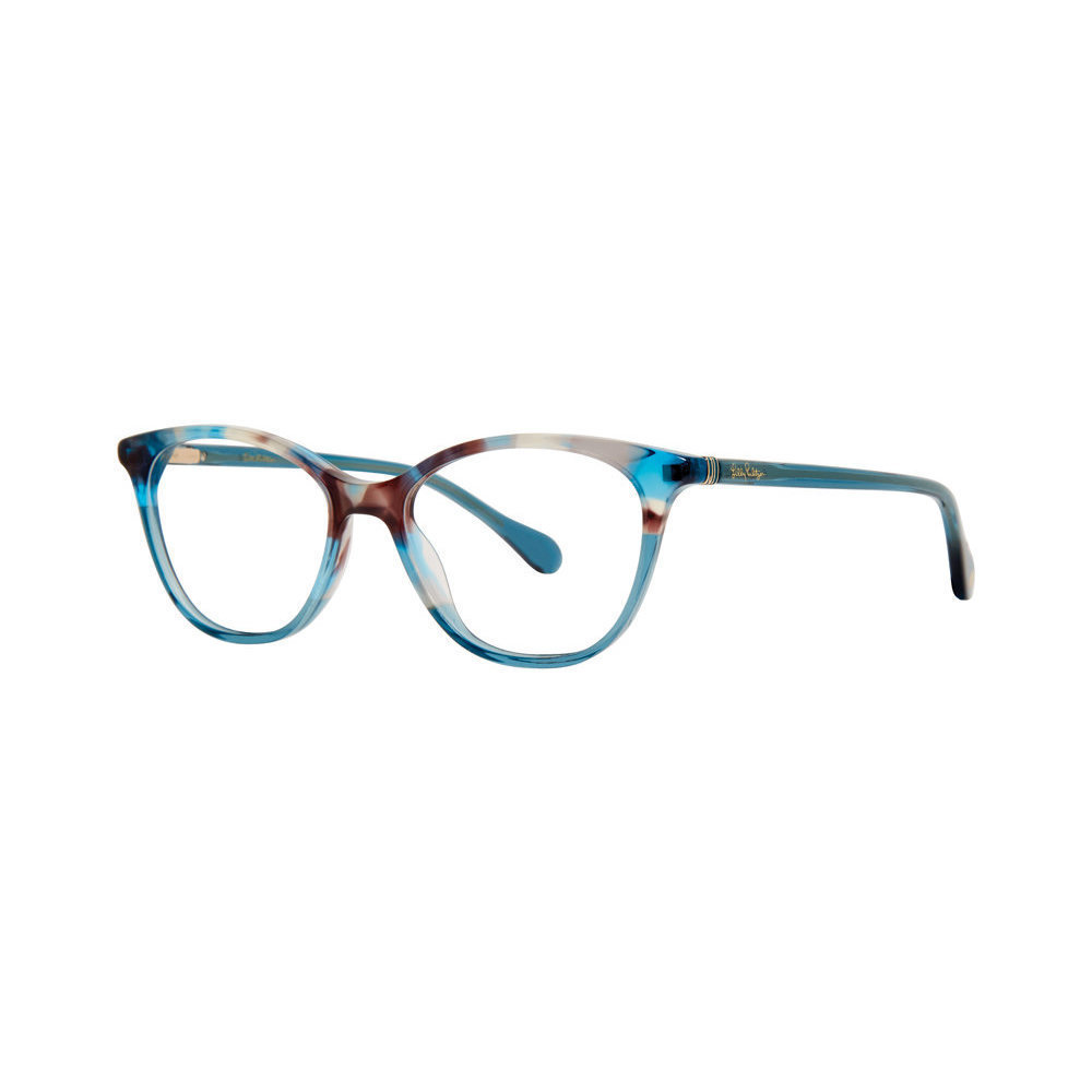 Lilly Pulitzer Bobbie Eyeglasses Teal-Tortoise 49mm